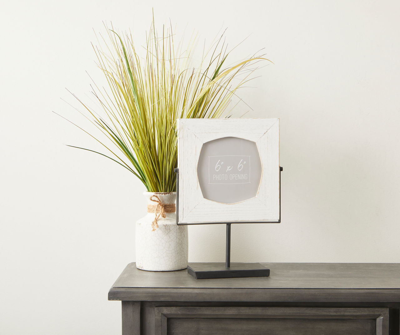 Metal Standing Tabletop Photo Frame