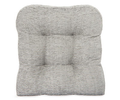 Gray Stripe Karmon Chair Pad