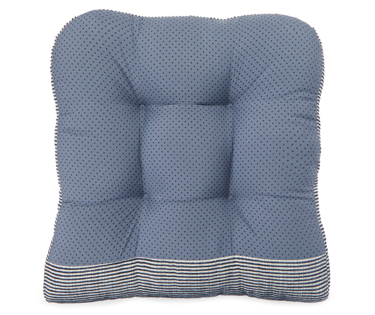 Non-Slip Gingham Chair Pad