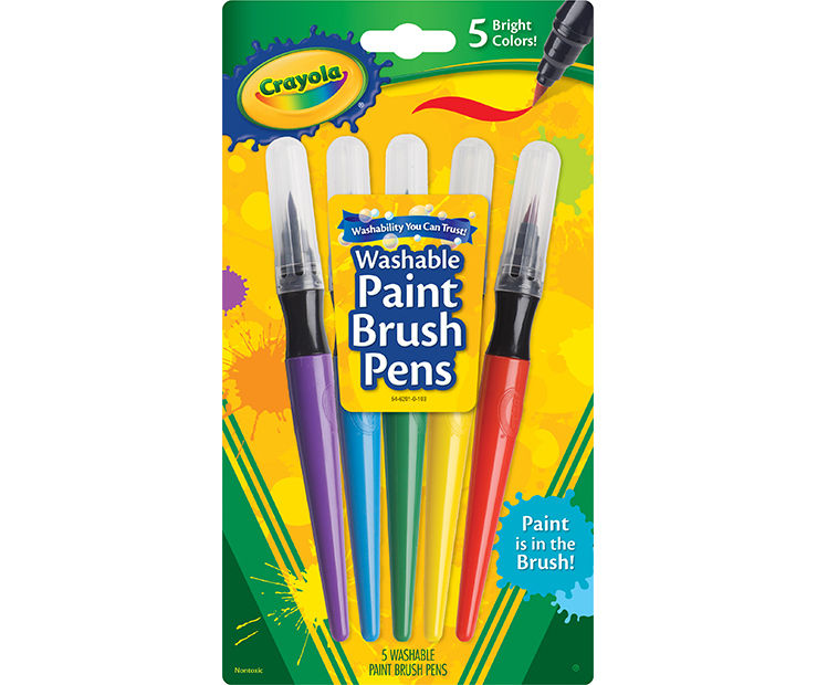 Crayola Project 5 Ct. Paint Brush Pens