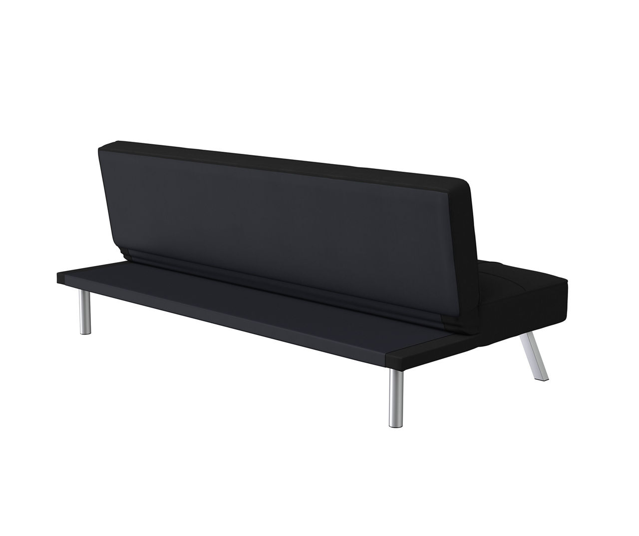 Serta corey deals black convertible sofa