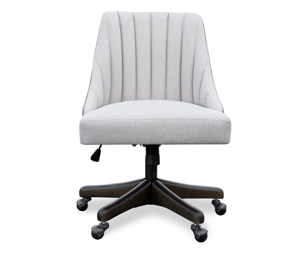 Office Star Ave Six Layton Mid Back Office Chair, Cream