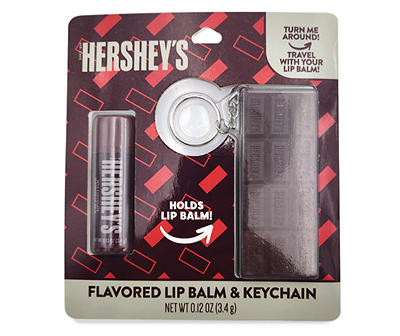 Flavored Lip Balm & Keychain