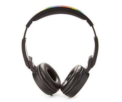 Colorways Rainbow Swirl High Fidelity Bluetooth Headphones