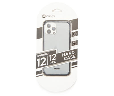 Black iPhone 12/12 Pro Hard Case