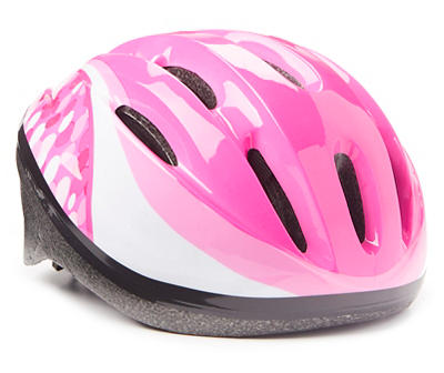 Child Pink & White Dot Bicycle Helmet