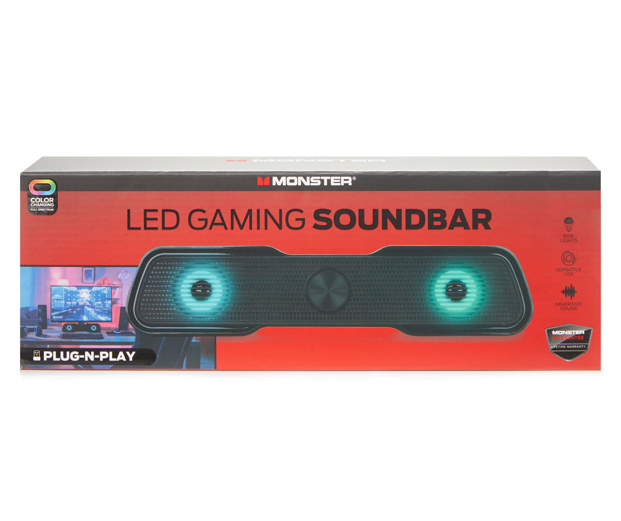 BARRE DE SON SOUNDLOGIC GAMING LEDSOUNDBAR