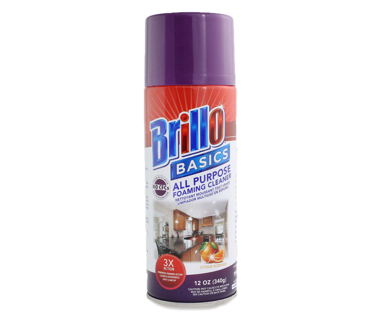 Brillo Basics All Purpose Foaming Cleaner, 12 Oz.