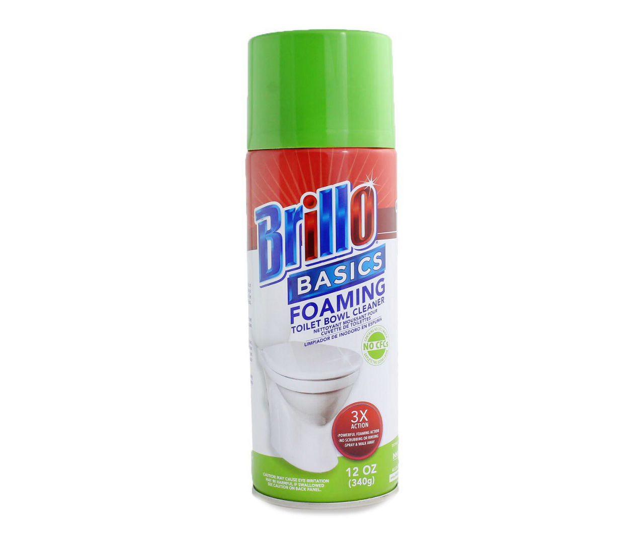 Brillo Basics Foaming Toilet Bowl Cleaner, 12 Oz. Big Lots