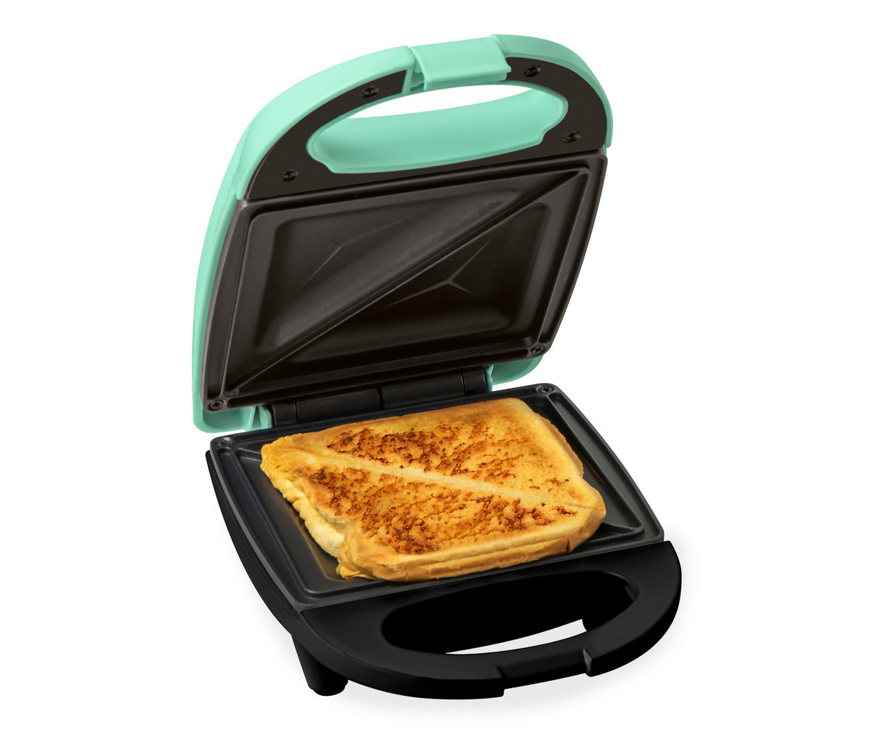 Nostalgia MyMini Sandwich Maker Teal Grilled Cheese Omelet Non-Stick New in  Box