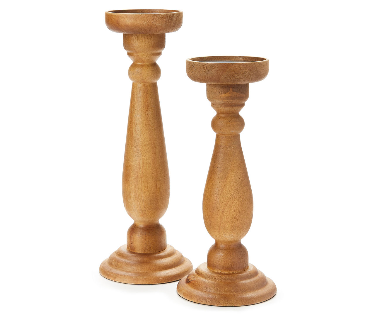 Broyhill Natural Wood Pillar Candle Holder, (15”) - Big Lots