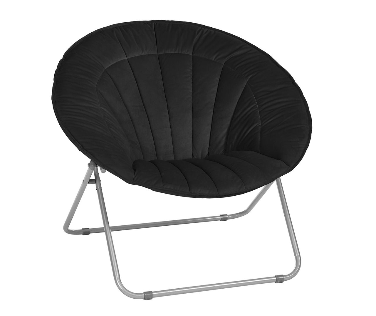 Free Spirit Black Saucer Chair