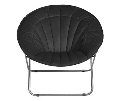 Free Spirit Black Saucer Chair