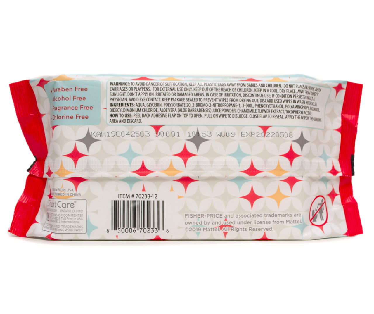 Aloe Vera & Chamomile Baby Wipes, 80-Count