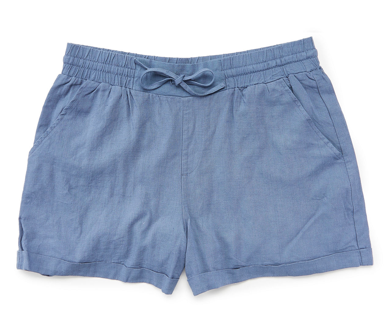 Women's Medium Indigo Vintage Woven Shorts