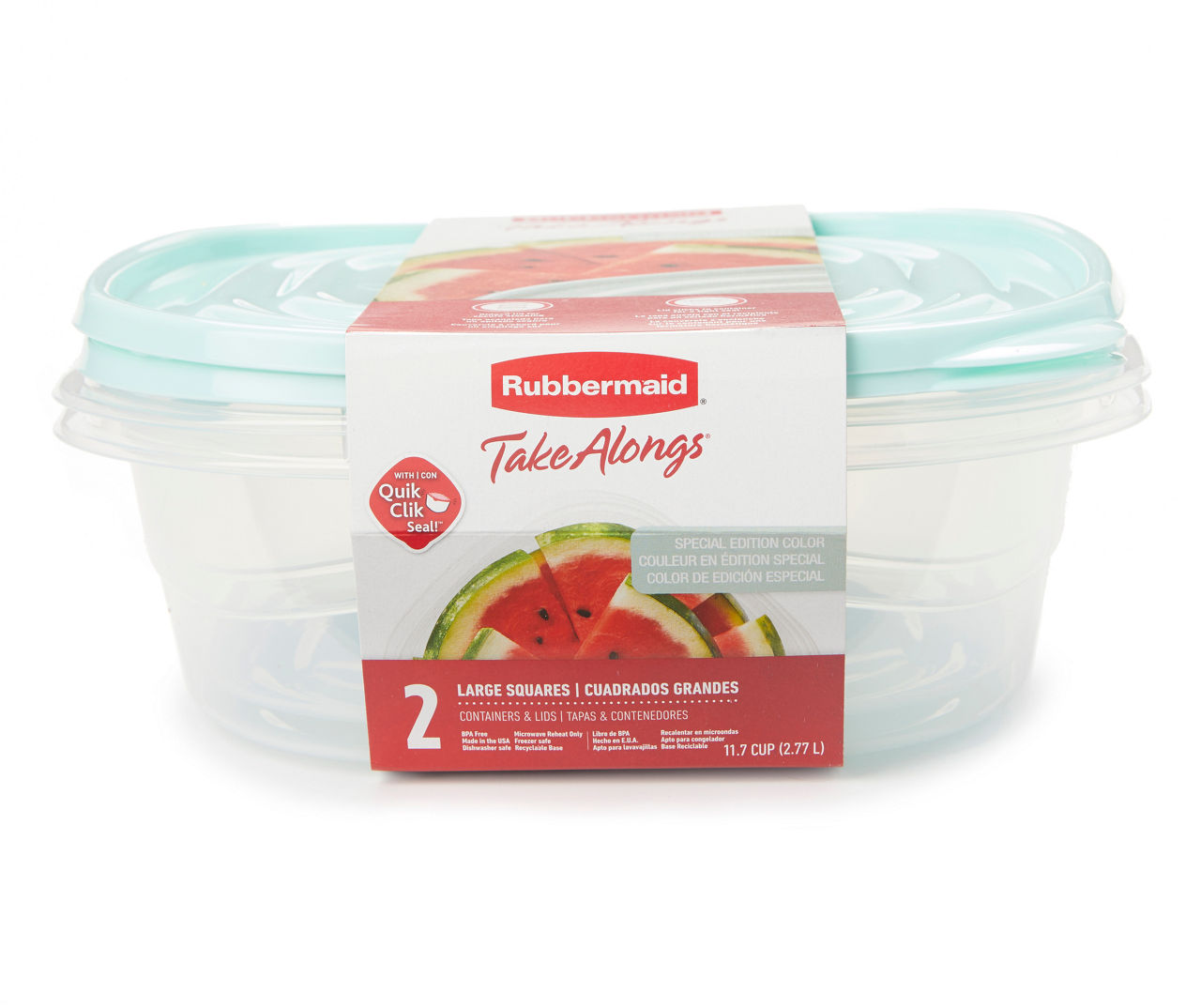 RUBBERMAID Take Alongs Containers & Lids Pack BPA-Free Plastic -16pcs
