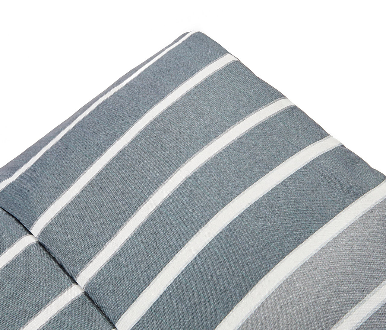 Gray Alister Stripe Twin 6-Piece Comforter Set