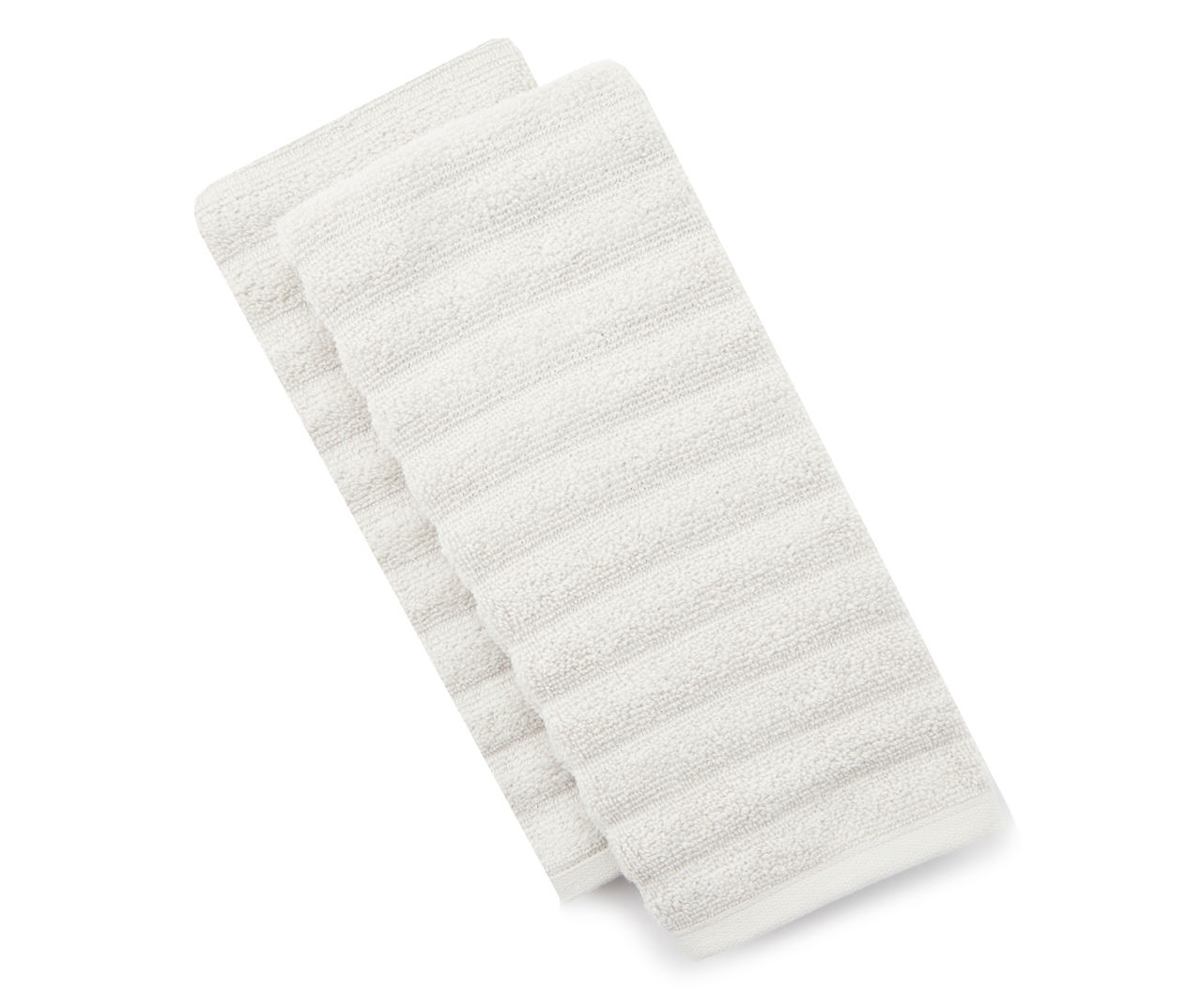 Gray Hand Towels, 2-Pack