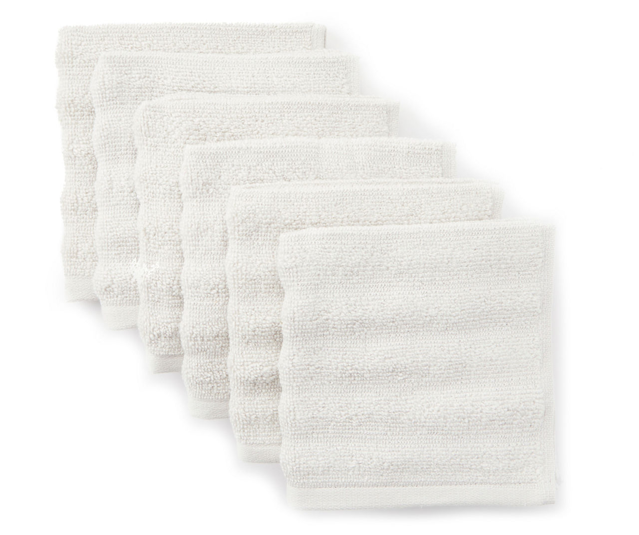 Real Living Real Living Wash Cloths, 6-Pack