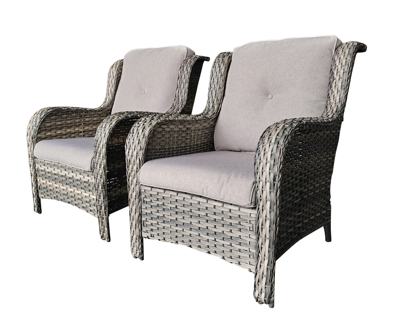 Real Living Oakmont Gray 4 Piece Replacement Patio Chair