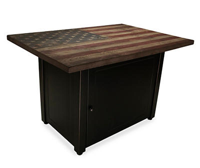 40" Americana Gas Fire Pit Table