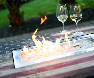 40" Americana Gas Fire Pit Table