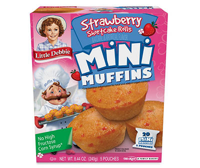 Strawberry Shortcake Mini Muffins, 5-Pack