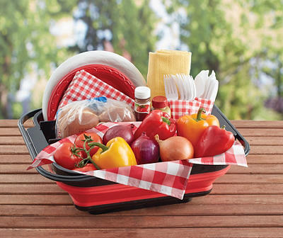 Collapsible Barbecue Caddy