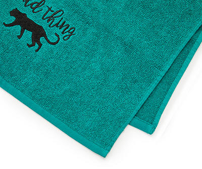 "Wild Thing" Leopard Hand Towel