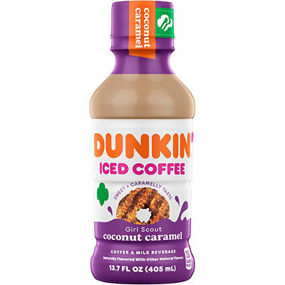 Girl Scouts Coconut Caramel Iced Coffee, 13.7 Oz.