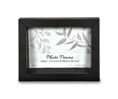 Black Wedge Picture Frame, (5