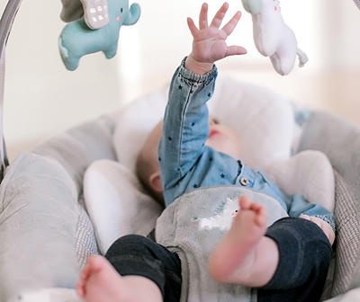 SmartBounce Chadwick Baby Bouncer with Unicorns