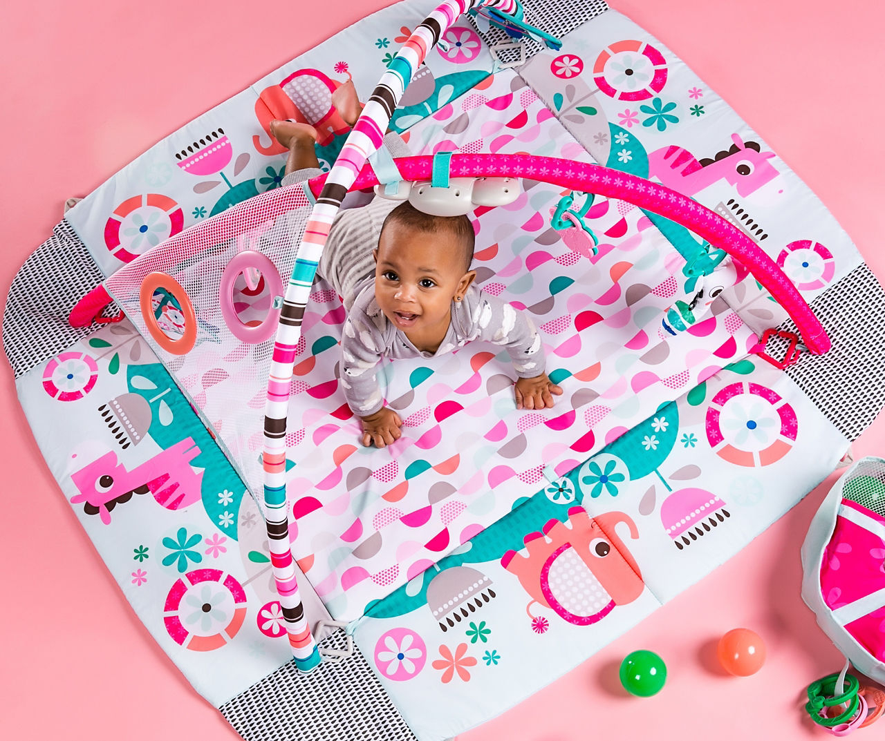 Bright Starts 5-in-1 Your Way Ball Play Activity Gym & Ball Pit