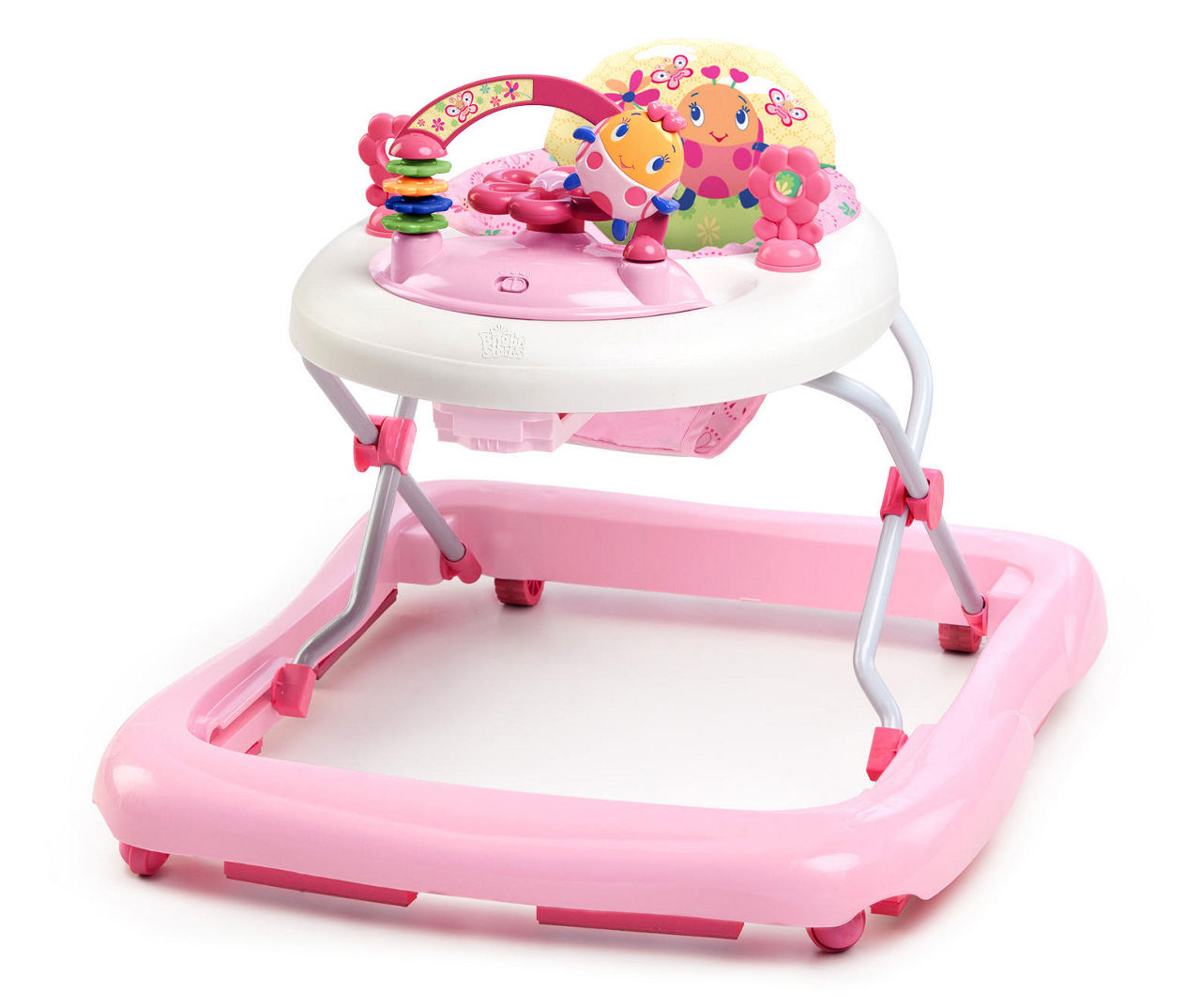 Soplar fusión Adaptabilidad Bright Starts Pretty in Pink JuneBerry Delight Walk-A-Bout Baby Walker |  Big Lots