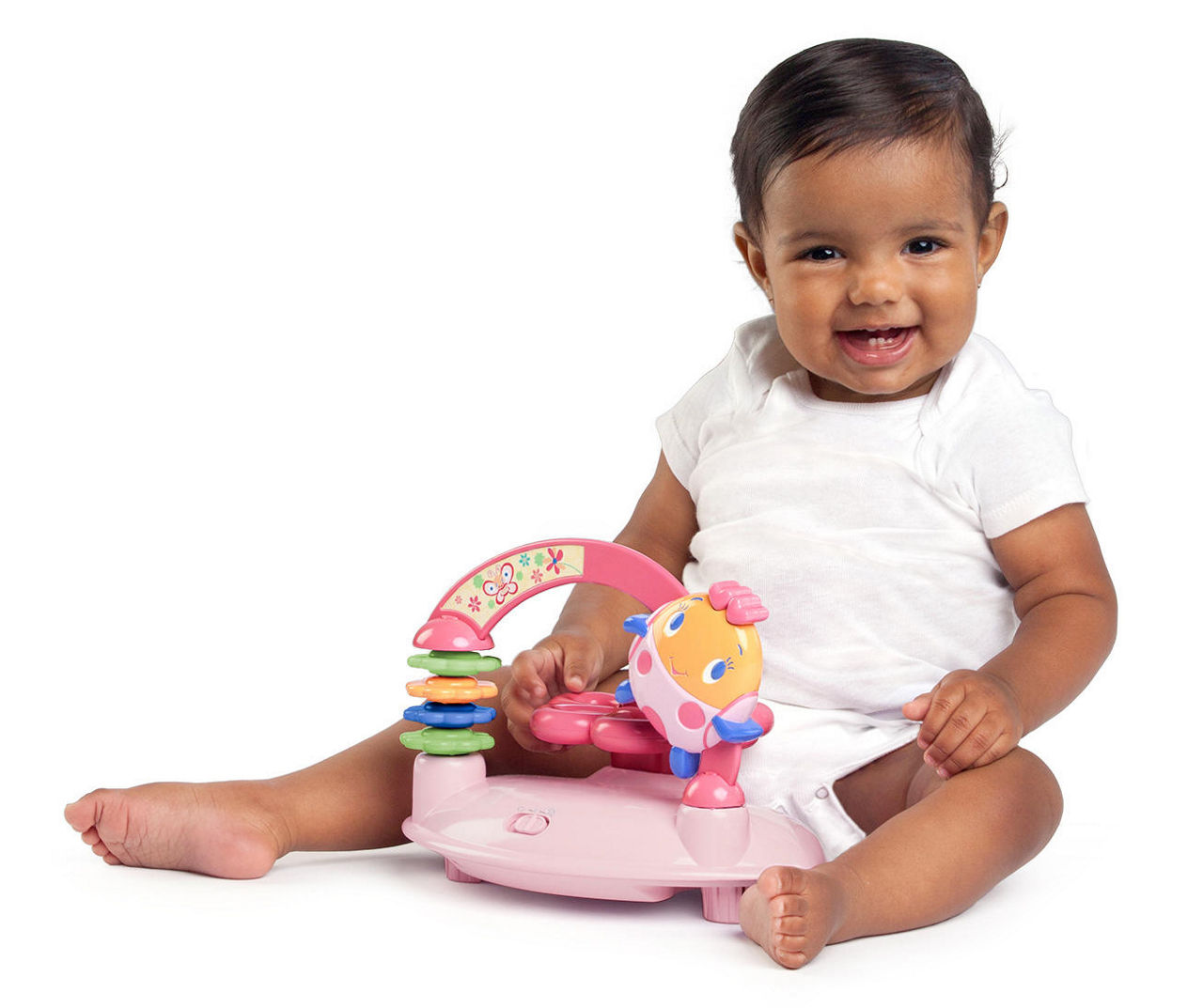 Pretty in Pink JuneBerry Delight Walk A Bout Baby Walker