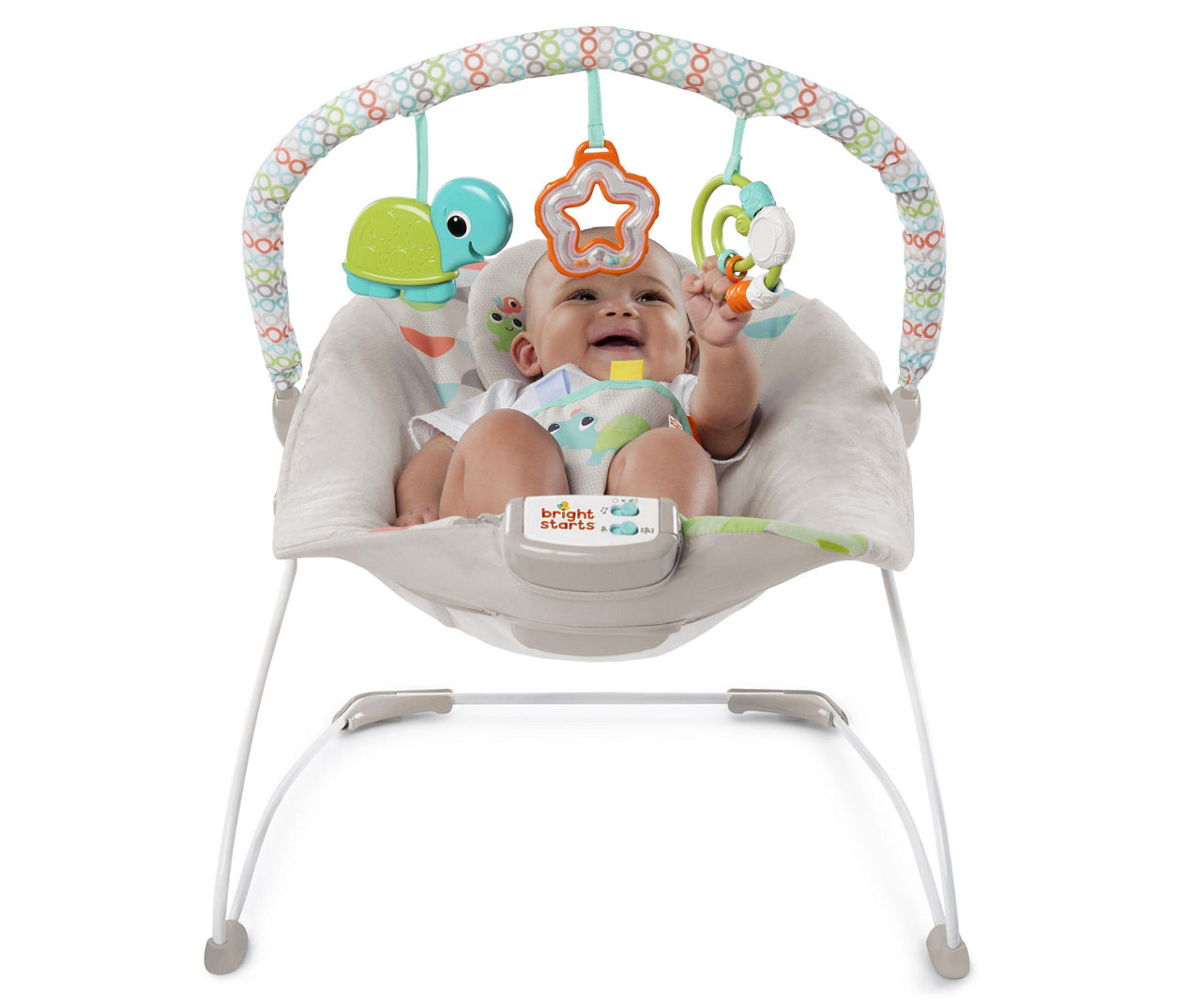 Bright Starts Happy Safari Baby Bouncer Seat
