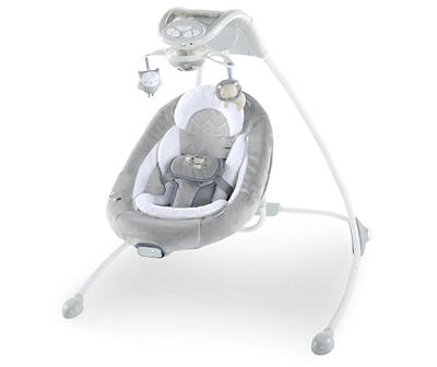 InLighten Braden Cradling Baby Swing with Mobile & AC Power