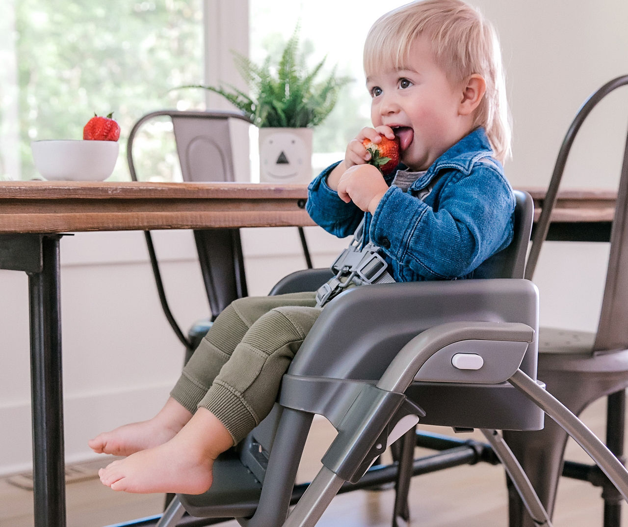 Ingenuity Gray SmartServe Connolly 4-in-1 High Chair | Big Lots
