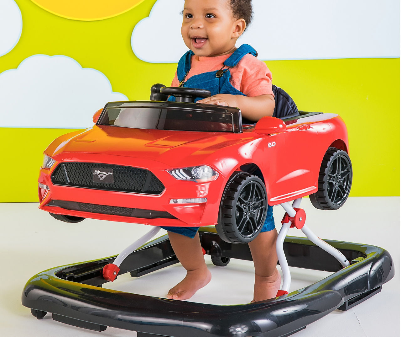 Red car baby walker online