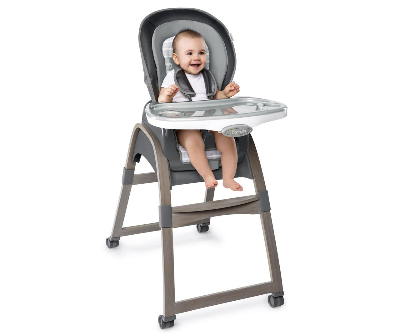 Ingenuity wood 2024 high chair