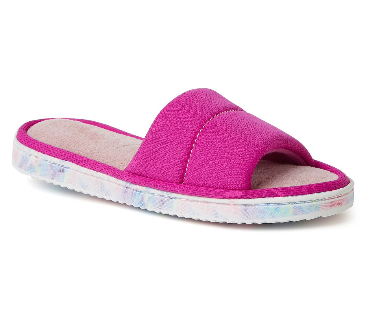 Women s Terry Slide Slippers Big Lots