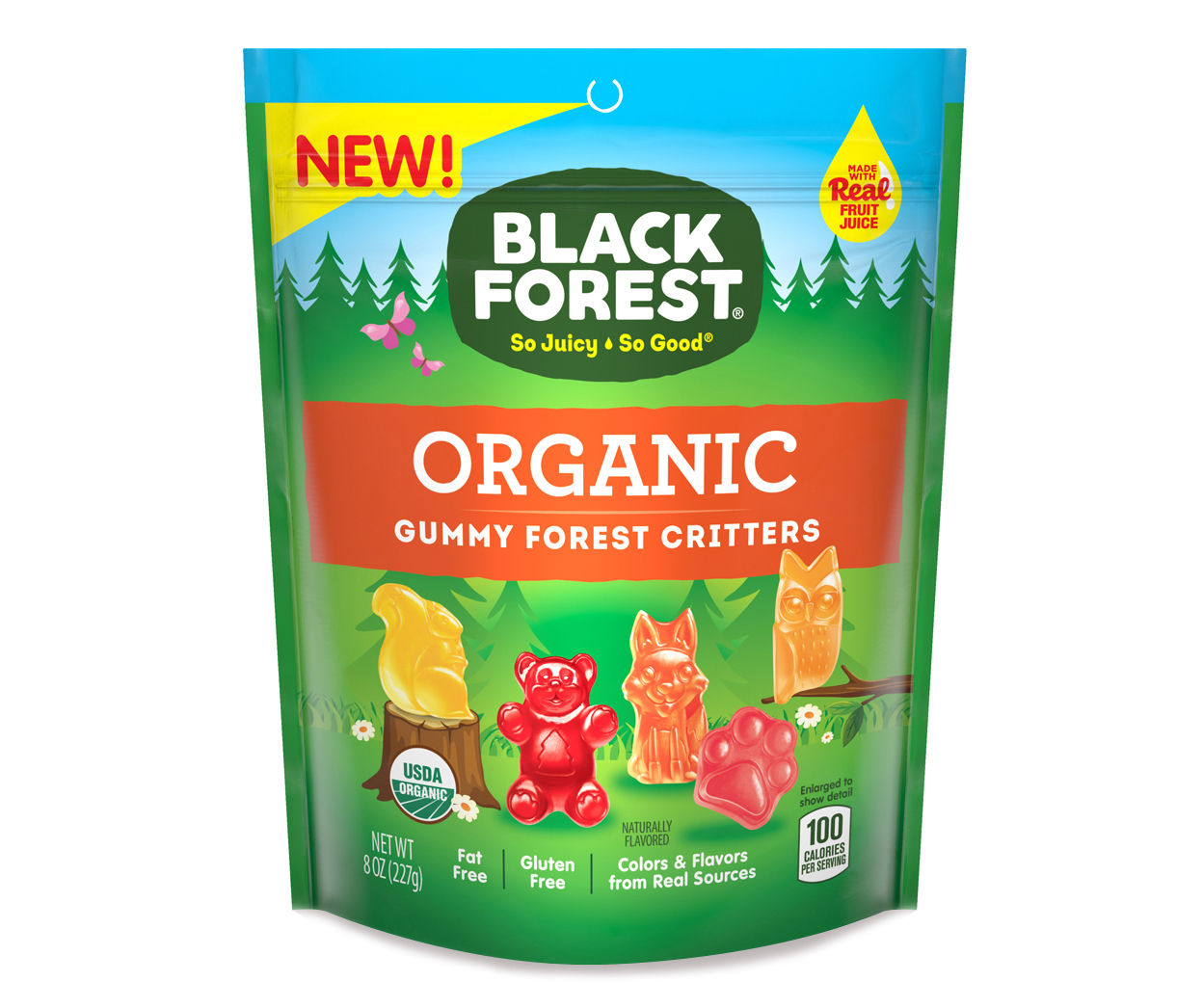 Black Forest Organic Gummy Forest Critters, 8 Oz. | Big Lots