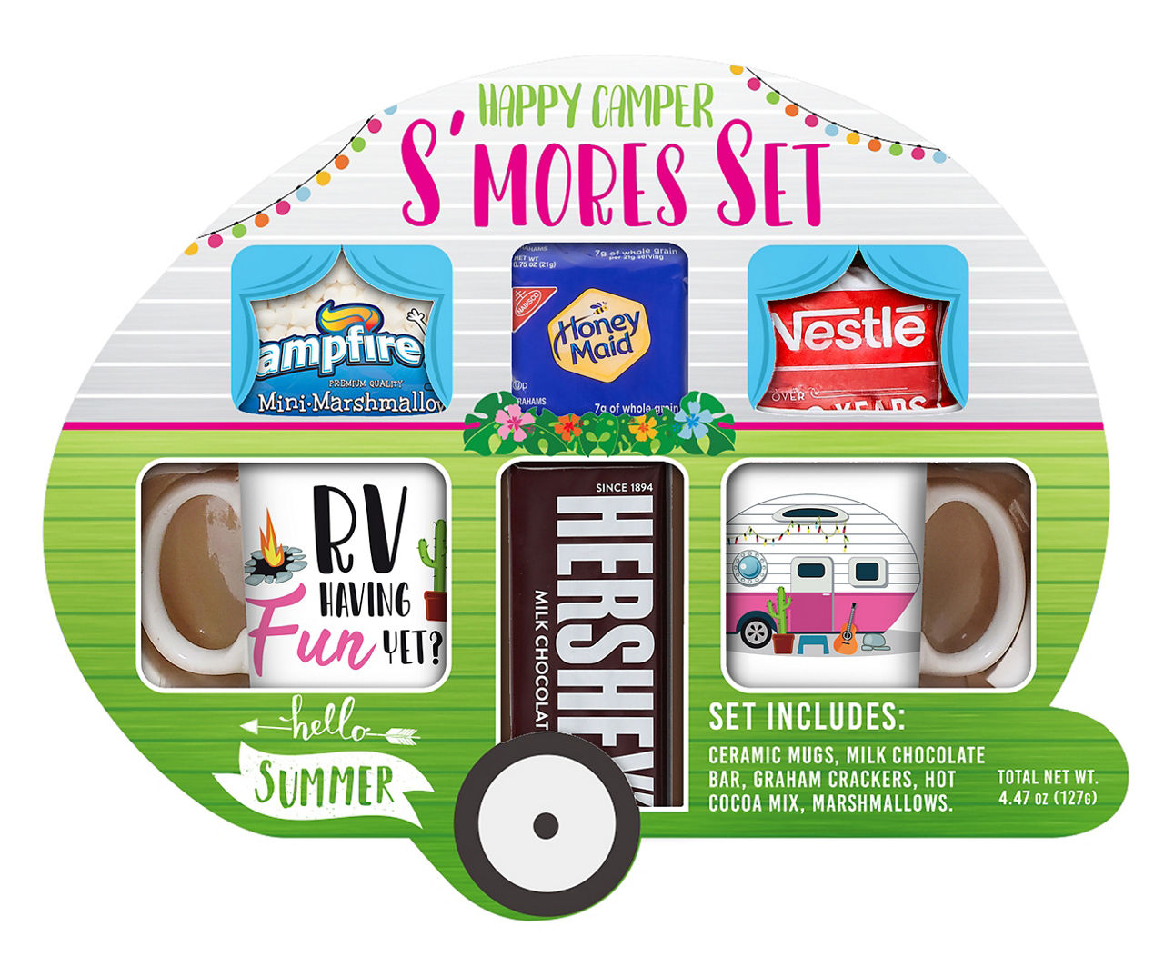 Create a Gift for Campers and Glampers with Jiffy Pop and S'mores