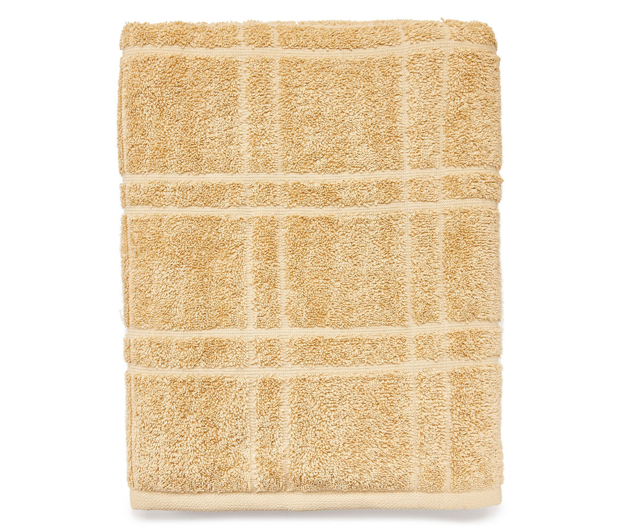 Tan Textured Bath Towel