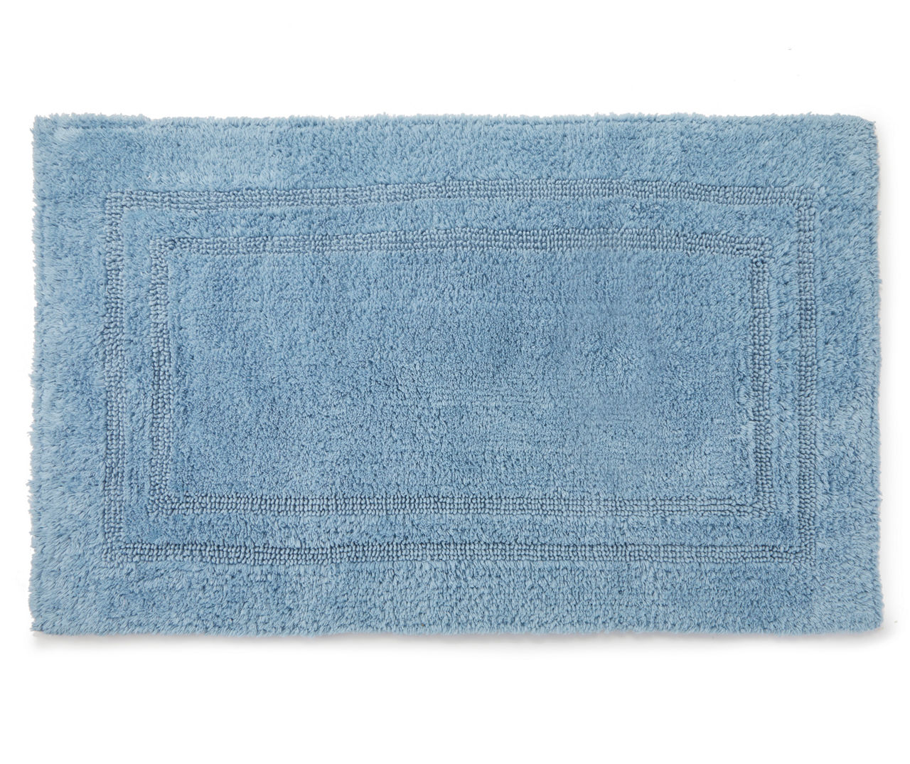 Martha Stewart Collection Ultimate Plush Soft 20 X 34 Bath Rug Blue for sale online 