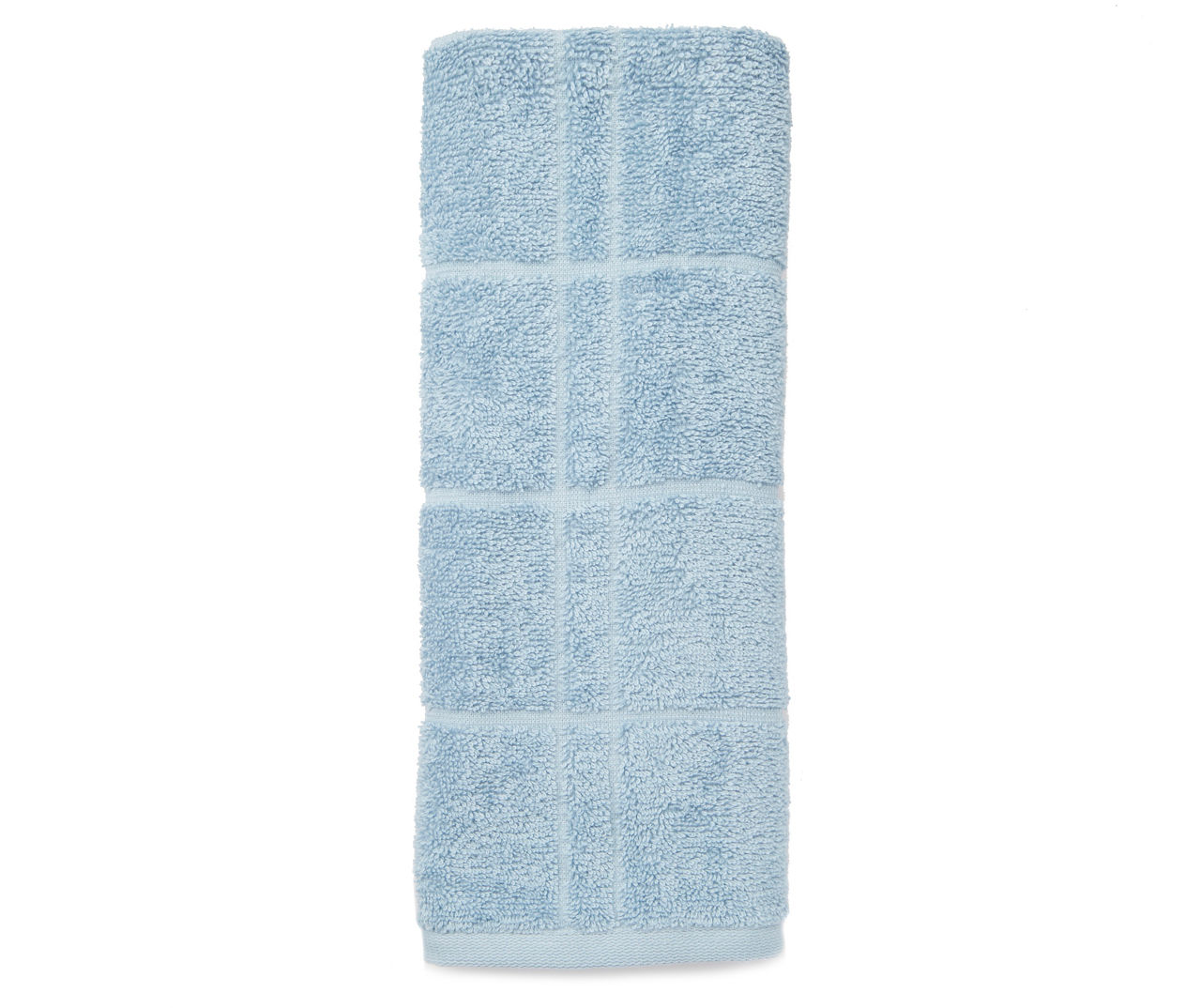Pale Blue Textured Hand Towel
