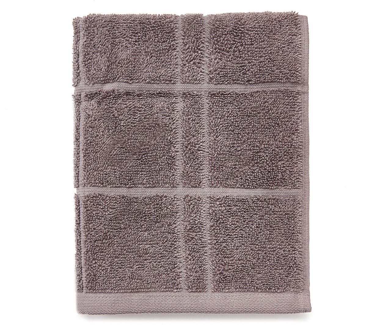 Dark Gray Textured Hand Towel