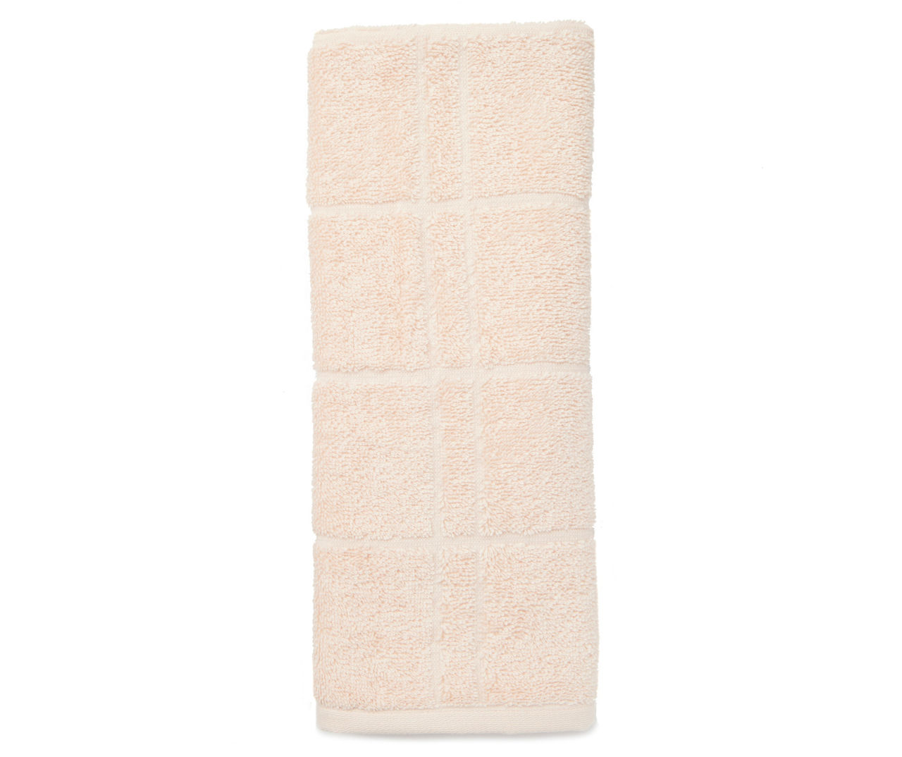 Pale Pink Textured Hand Towel
