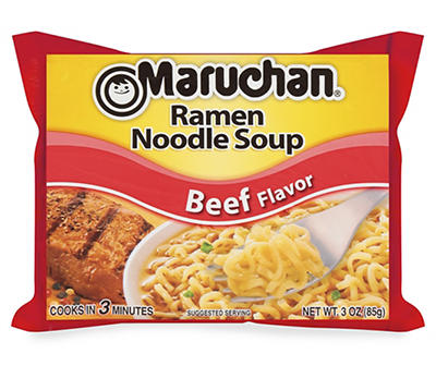 Beef Ramen Noodle Soup, 12-Pack