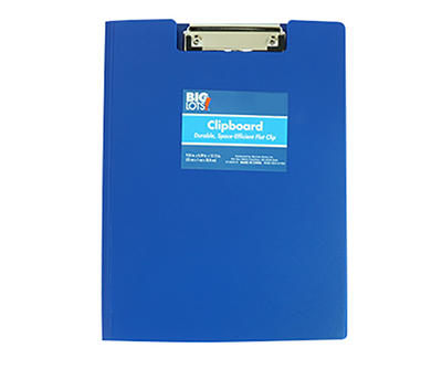 Blue Clipboard Folder